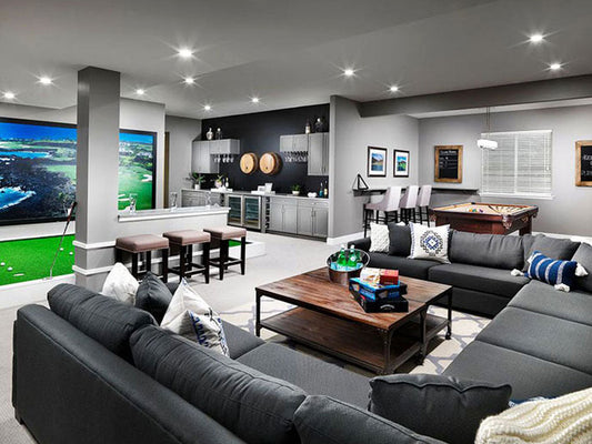 Home Golf Simulator: The Dream Man Cave